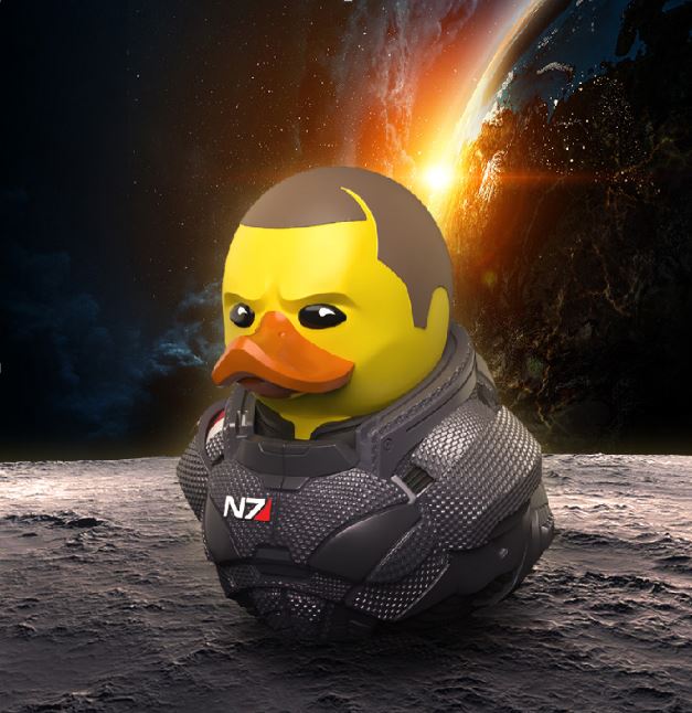 TUBBZ Canard de bain - Mass Effect -  Commandant Shepard (Éditio