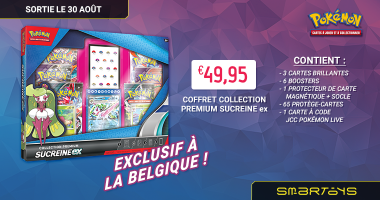 Précommandez le coffret Pokémon Sucreine !