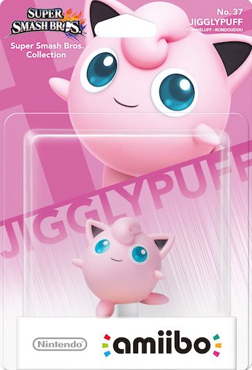 Amiibo n°37 Jigglypuff Super Smash Bros. Collection