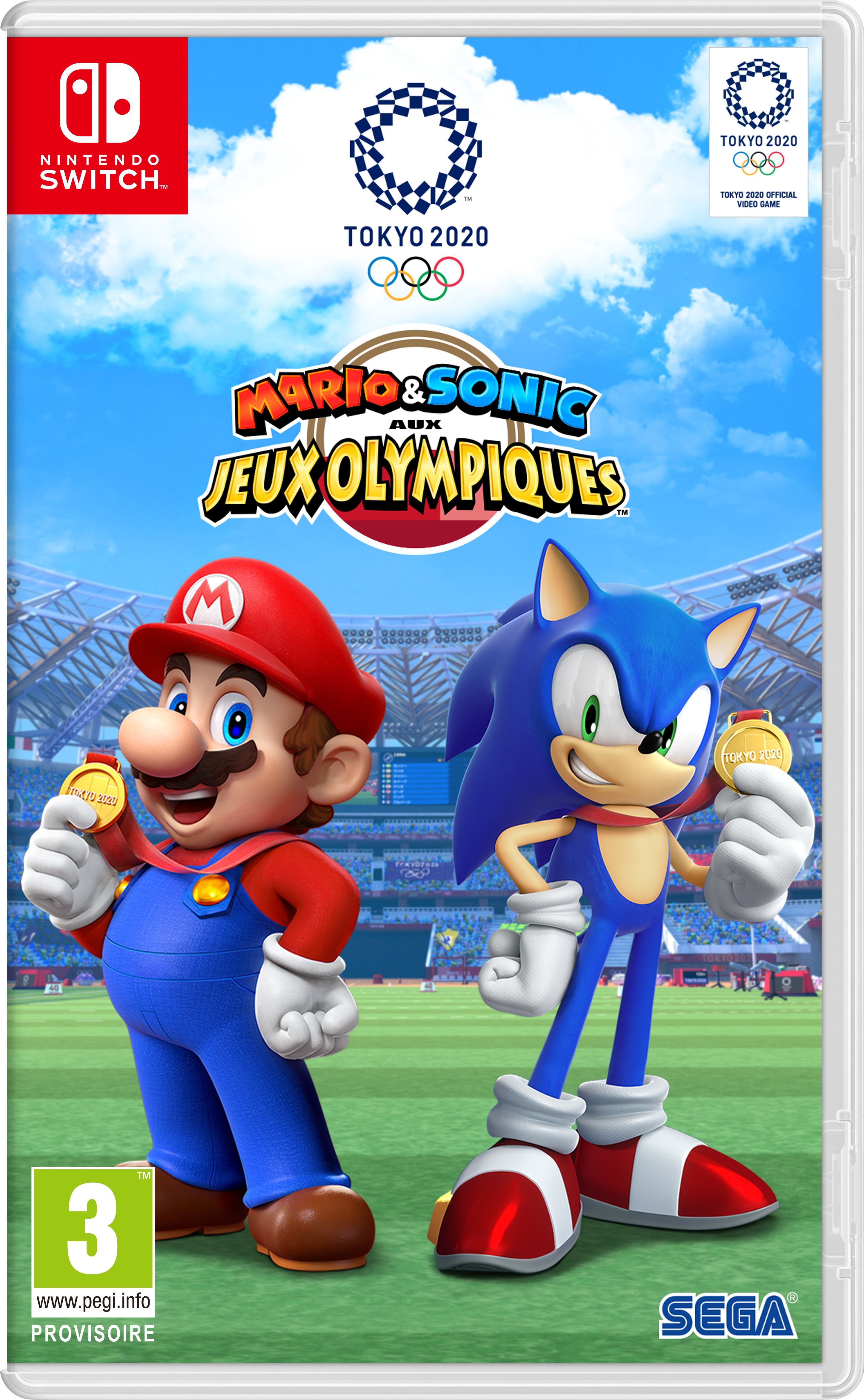 Acheter Mario & Sonic aux Jeux Olympiques de Tokyo 2020 - Nintendo Switch  prix promo neuf et occasion pas cher