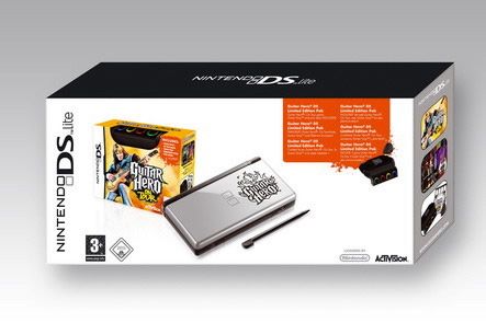 Nintendo DS Bundle limited edition Guitar Hero On Tour