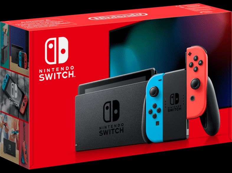 Acheter Nintendo Switch with Joy-Con Pair Neon Red and Blue - Nintendo prix promo neuf et occasion pas cher
