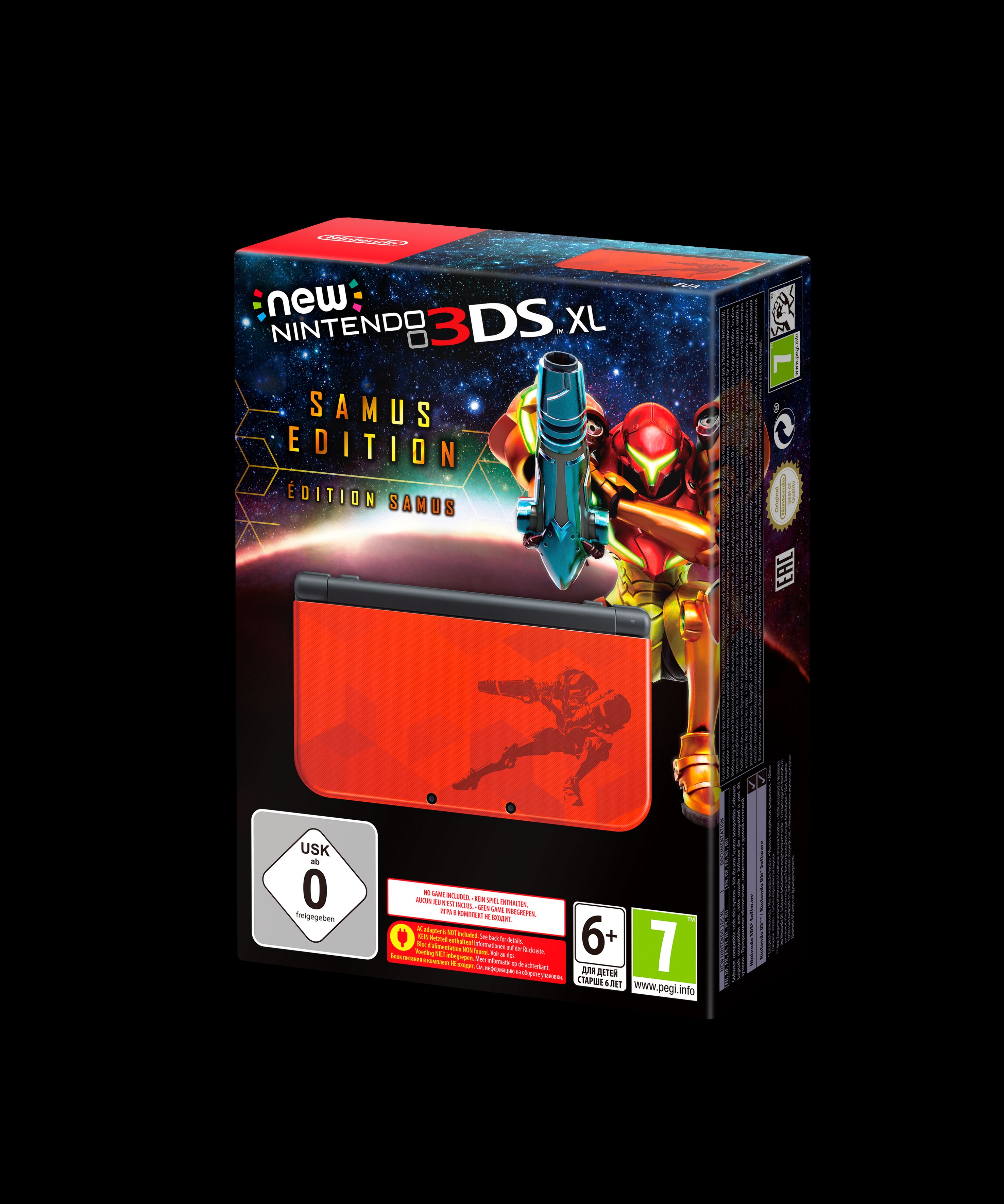 New Nintendo 3DS XL Samus Limited Edition