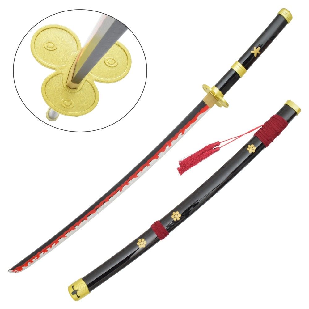 Bamboe Katana - geïnspireerd door Enma katana van Zoro (One Piece)