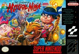 The legend of the mystical ninja SNES US