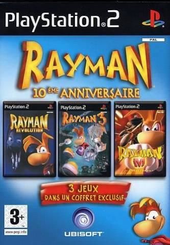 Rayman 10 eme anniversaire - rayman m + evolution + 3