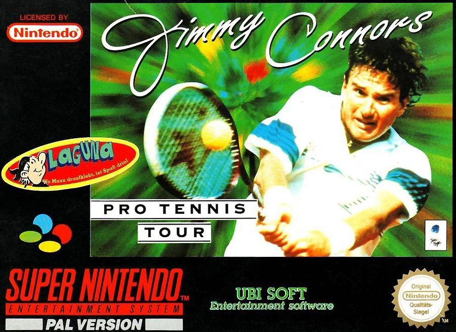 SNES - Jimmy Connors Pro Tennis Tour