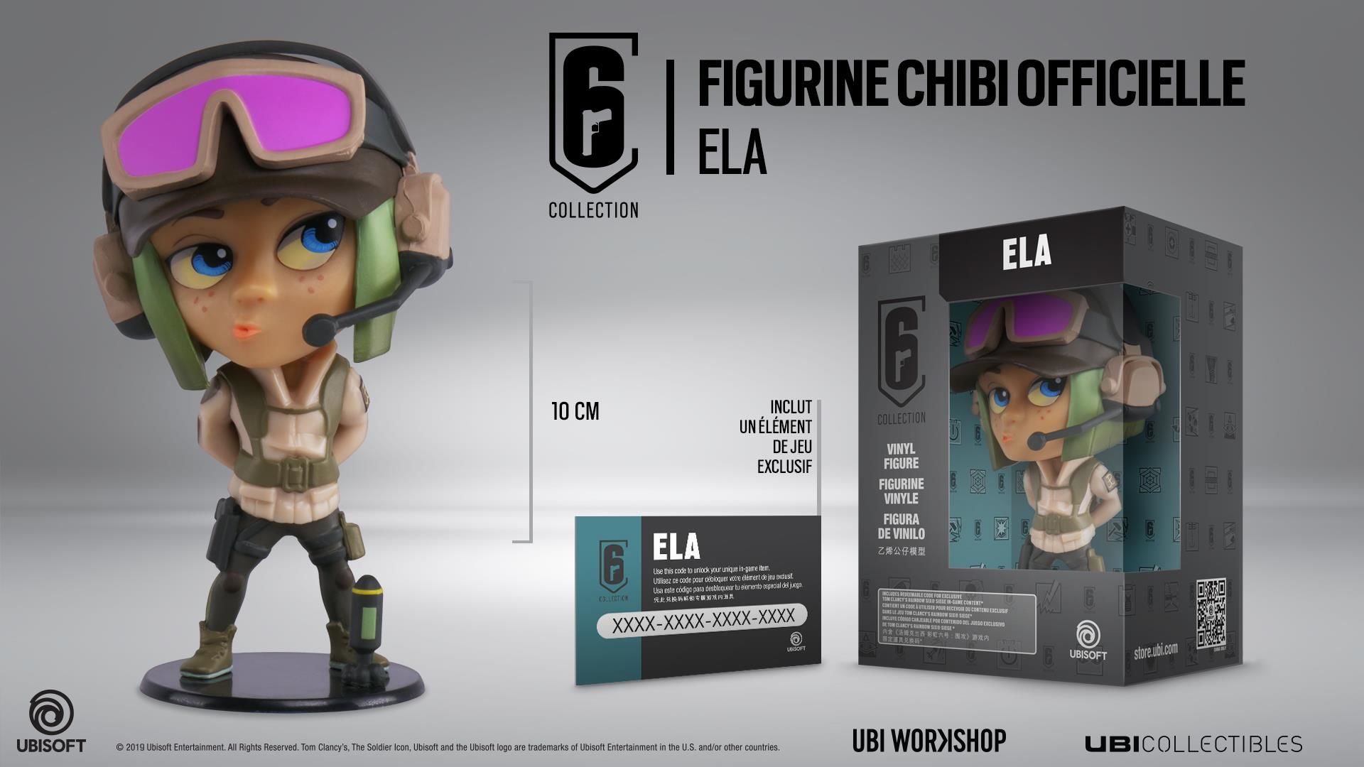 Ubicollectibles Six Collection Ela Chibi Figure