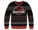 Jurassic Park - Ugly Jurassic Logo Christmas Sweater M