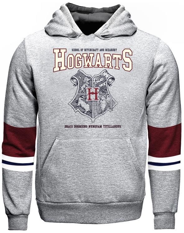 Acheter Harry Potter - Sweatshirt Ecusson Poudlard gris - M - Hoodies et  Sweat prix promo neuf et occasion pas cher