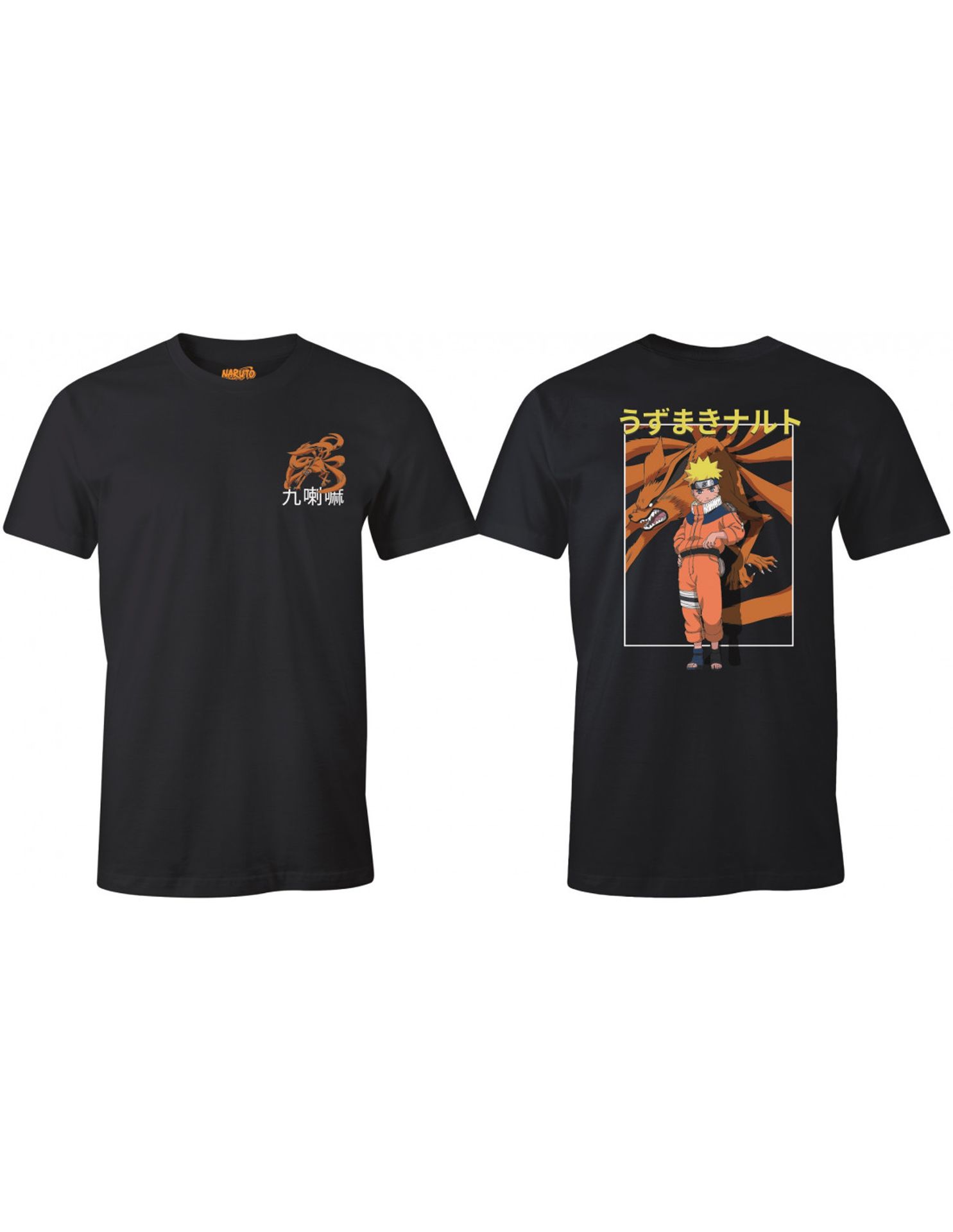 Naruto - T-shirt Bleu marine Kurama - M