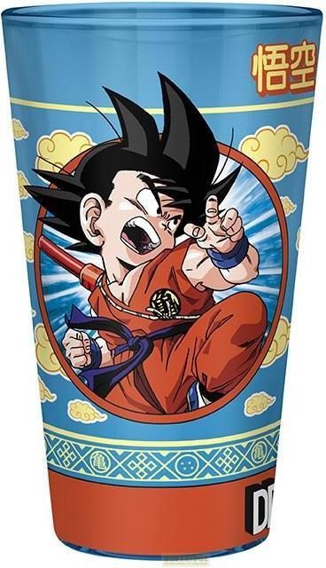 DRAGON BALL Groot Glas Goku & de Vliegende Nimbus