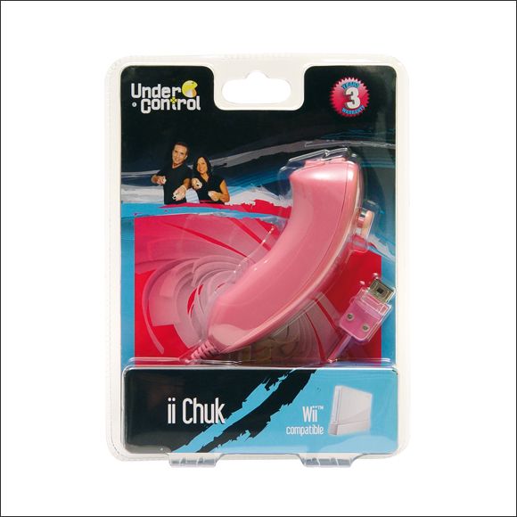 WII NUNCHUK PINK Under Control