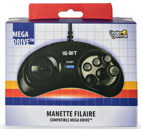 Manette filaire Mega Drive