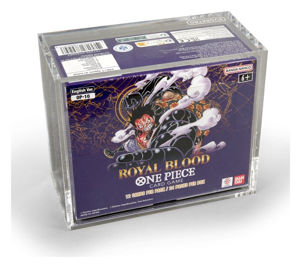 Evoretro acryl displaykast voor Bandai One Piece TCG boosterbox – Engelse versie