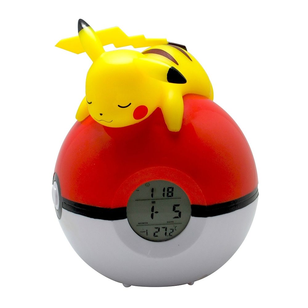 Lampe d'alarme LED Pikachu Pokeball Pokemon