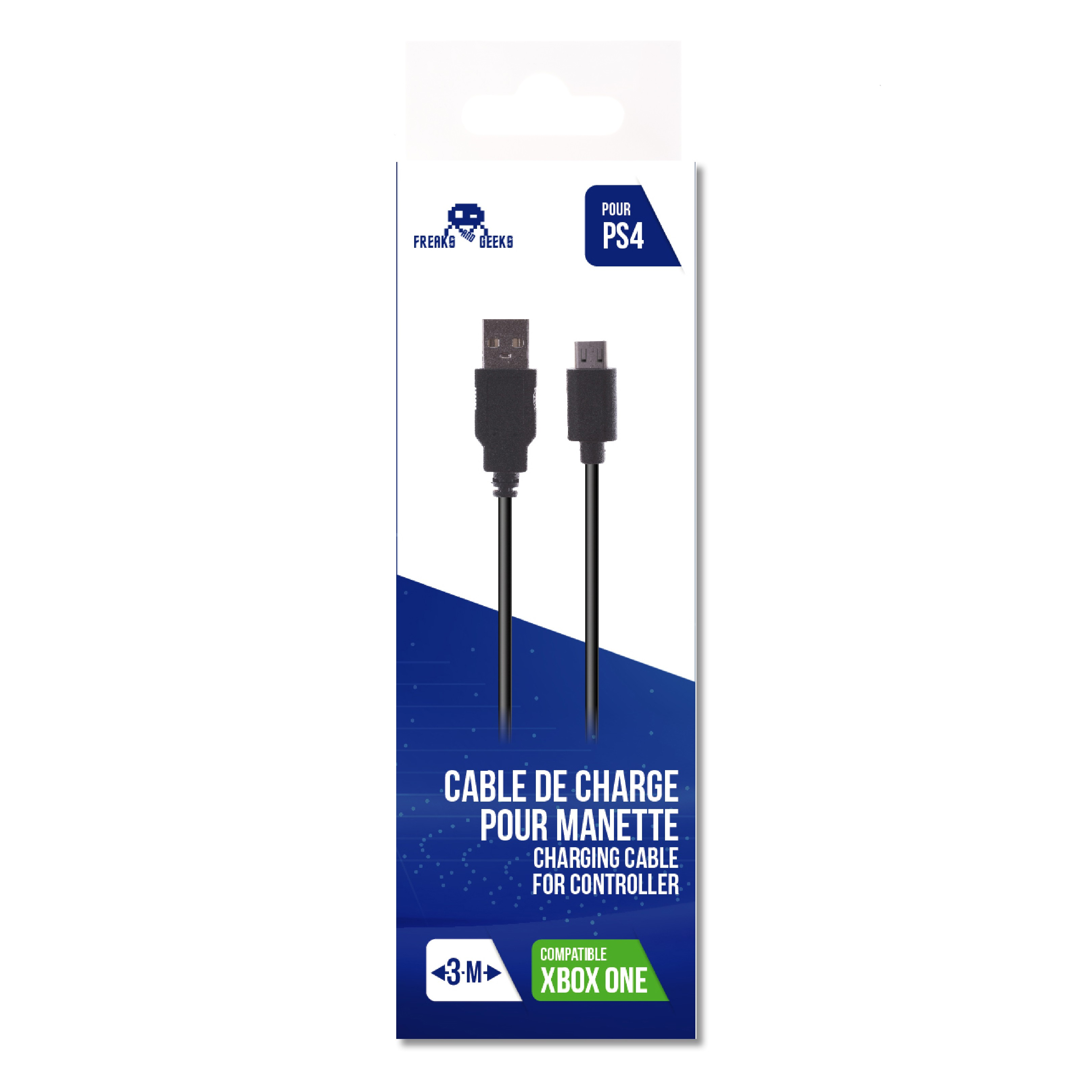Acheter Micro USB Cable de recharge PS4 - Playstation 4 prix promo neuf et  occasion pas cher