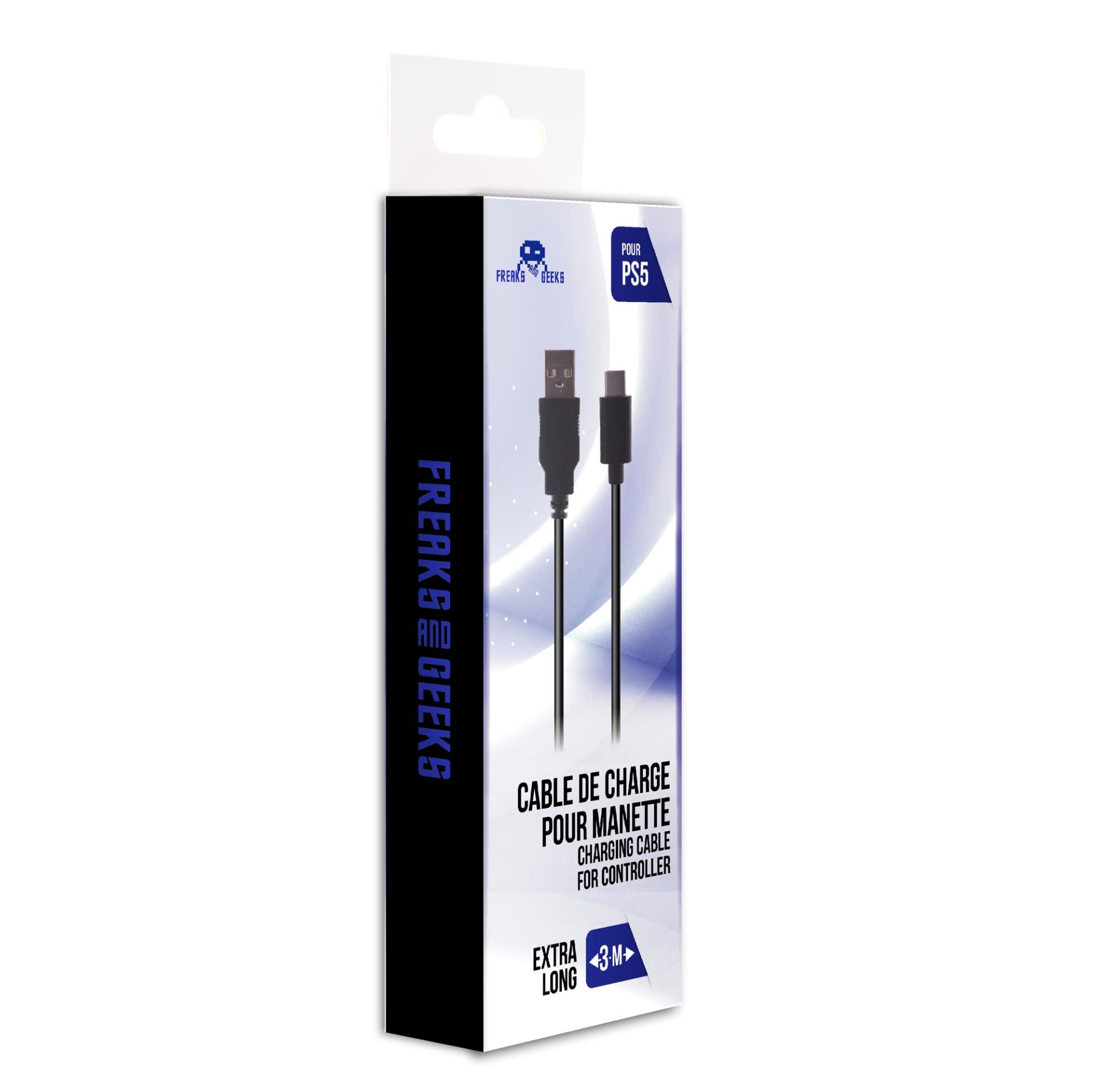 Acheter Cable de recharge pour manette USB-C de 3m - Playstation 5 prix  promo neuf et occasion pas cher