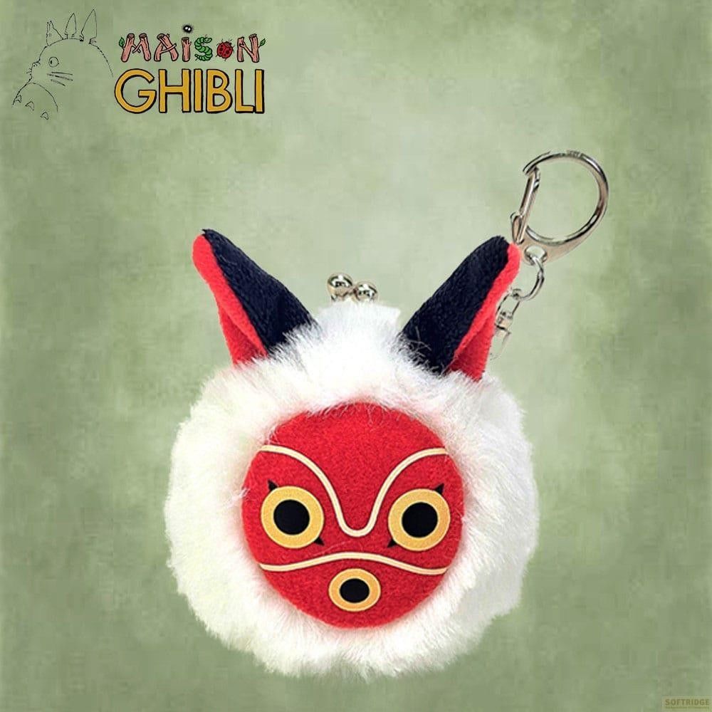 Sun Arrow Princess Mononoke Funwari Mini Plush Wallet - San's Mask