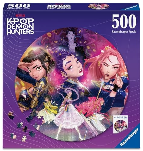 Ravensburger Chasseurs de Démons K-pop Pour les Fans ! Puzzle - 500 pièces