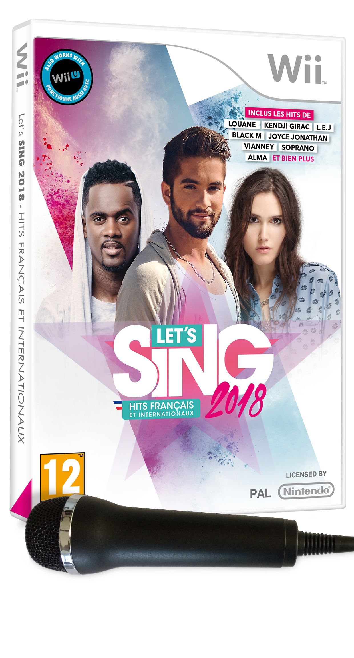 Let\'s Sing 2018 French Hits + 1 Microphone - Wii U / Wii