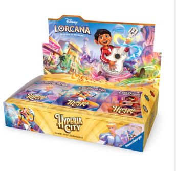 Disney Lorcana TCG - Hyperia City Booster Display