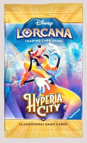 Disney Lorcana Hyperia City Booster Pack