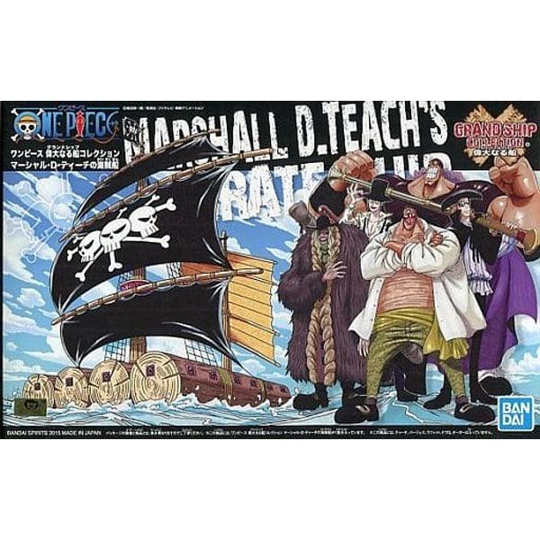 One Piece Maquette Grand Ship Collection 011 Marshall D. Teach\'s Ship 15cm