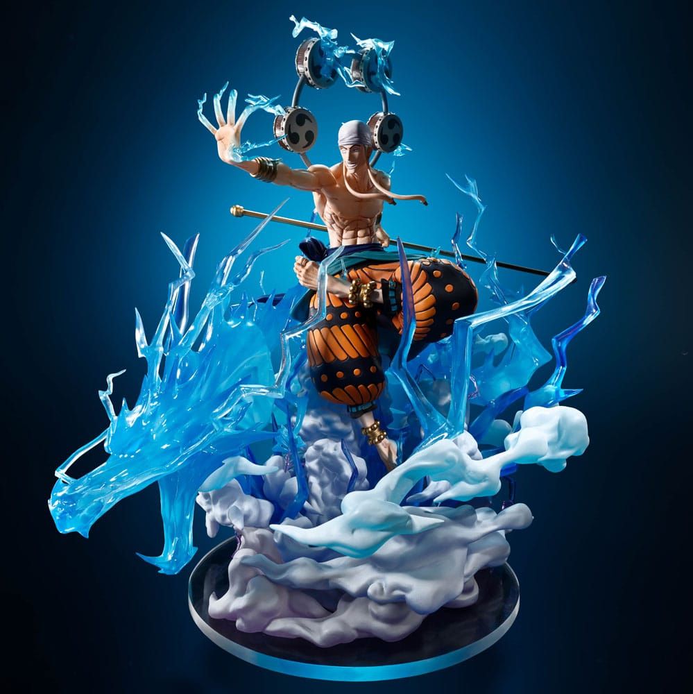 One Piece statuette PVC FiguartsZERO Extra Battle Enel -Sixty Million Volt Lightning Dragon- 32 cm