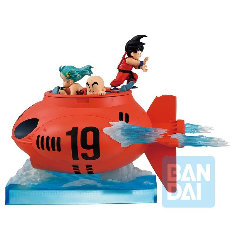 Dragon Ball vs Armée du Ruban Rouge Son Goku, Bulma & Krillin Figurine Ichibansho