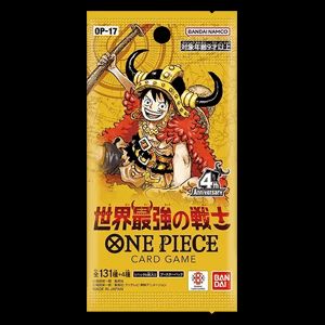 ONE PIECE Card Game OP-17 the World\'s Strongest Warriors Booster Box Sealed JP