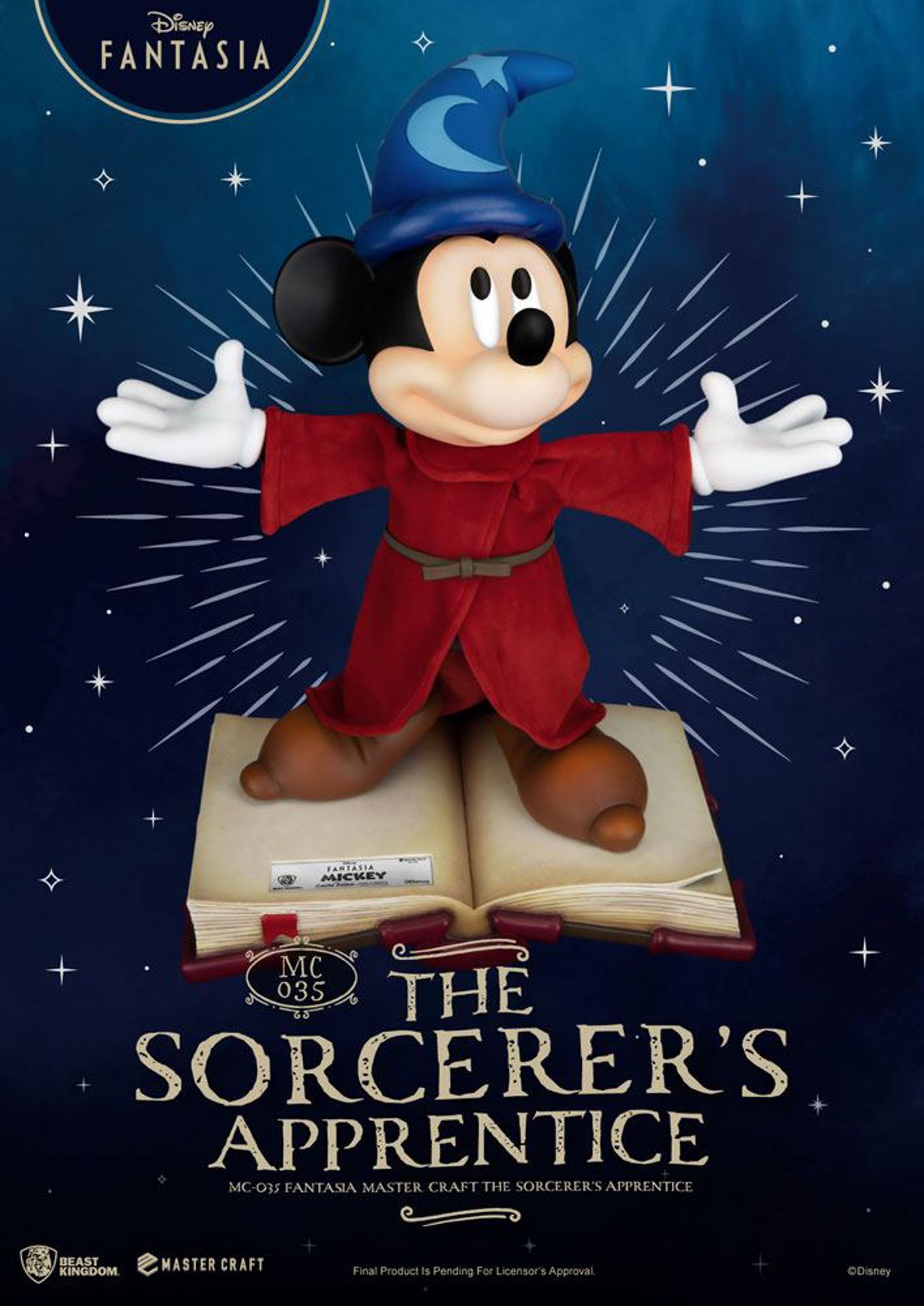Disney - MC-035 - Fantasia - Mickey L\'Apprenti Sorcier Master Cr