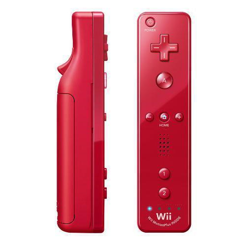 Wii Remote Plus Rouge