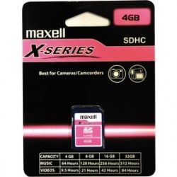 Maxell - SD HC 4Gb