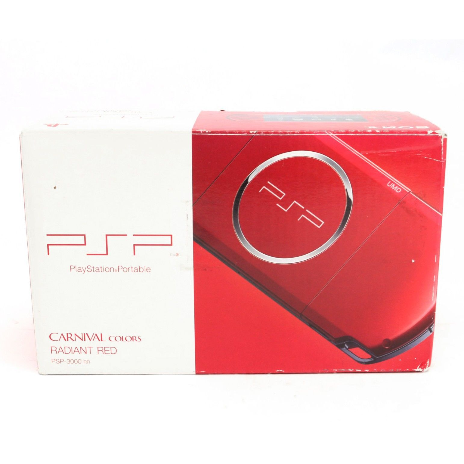 SONY PSP Playstation Portable Console JAPAN Model PSP-3000 Radiant Red (Japan Import)