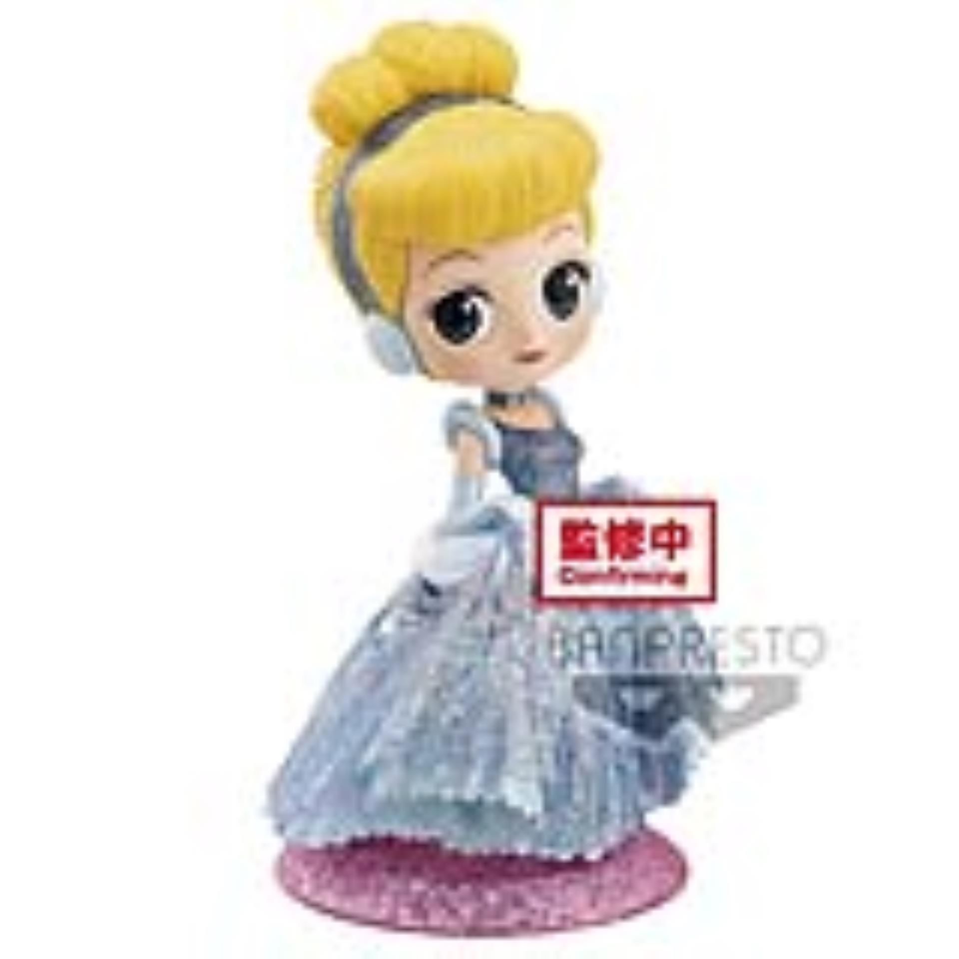 Disney Characters Q posket Cinderella Glitter line Figure 14cm