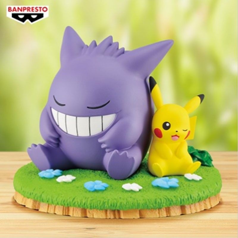 POKEMON - FIGURE PIKACHU & ECTOPLASMA