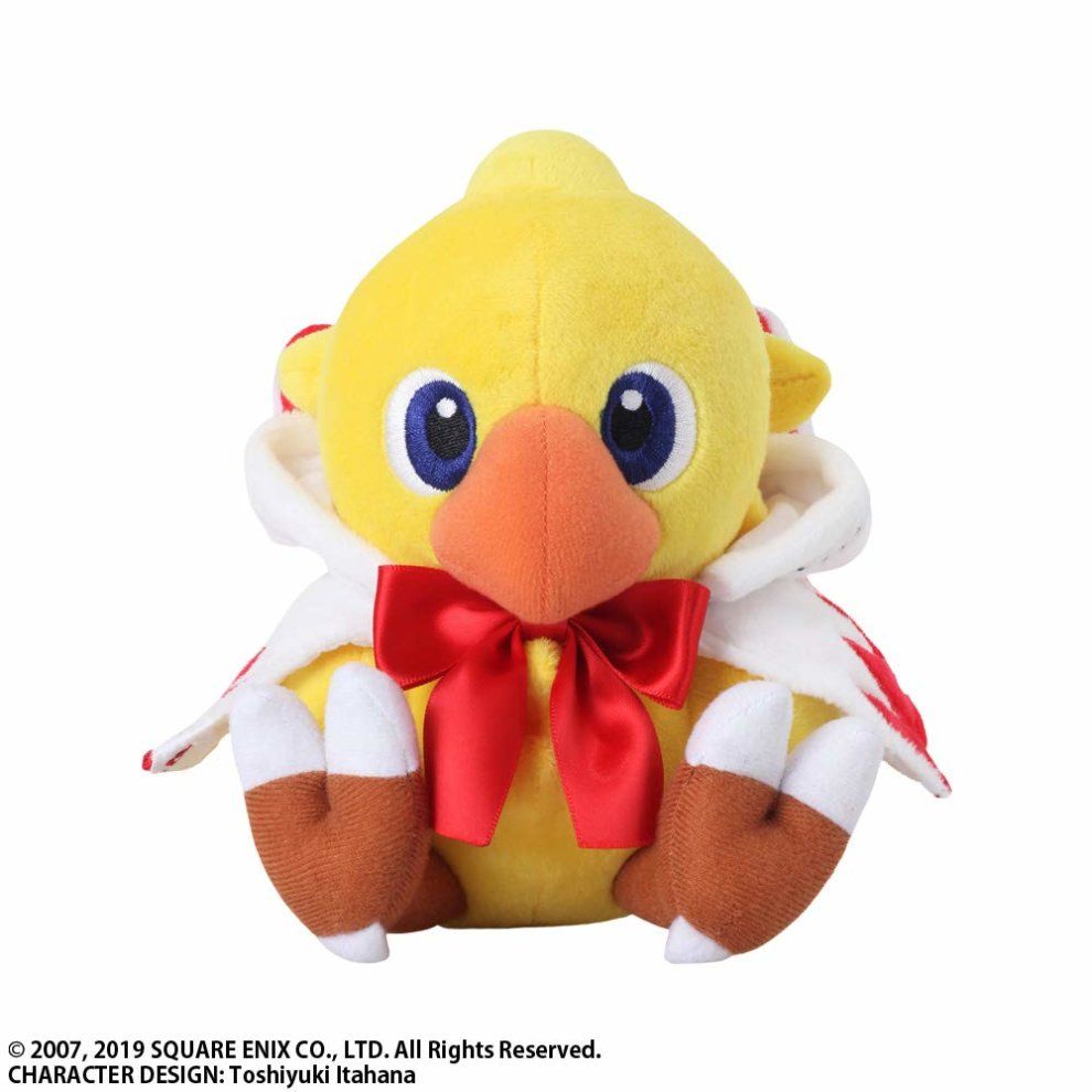 Chocobo's Mystery Dungeon Every Buddy! Peluche Chocobo Mage Blanc