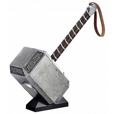 Hasbro Marvel Legends Series Mjolnir Premium Electronic Roleplay Hamer