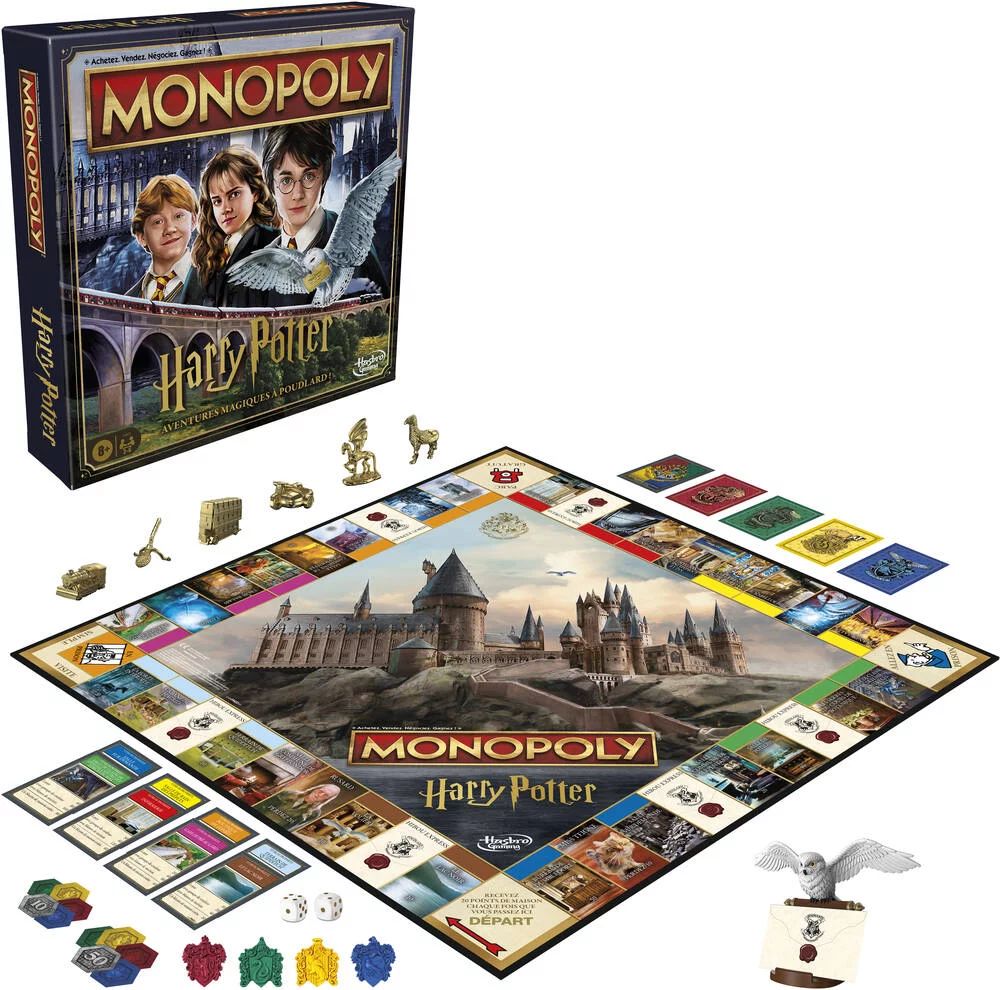 Monopoly - Harry Potter : Aventures Magiques à Poudlard