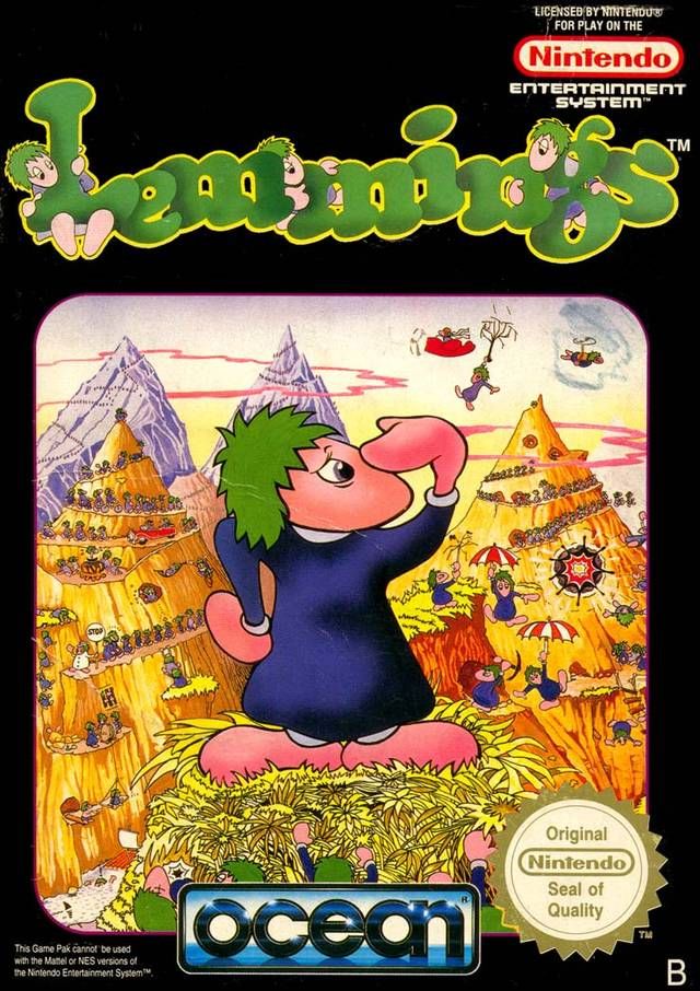 NES Lemmings