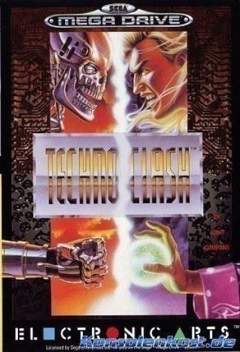 Mega Drive - Techno Clash (met OVP) (gebruikt)