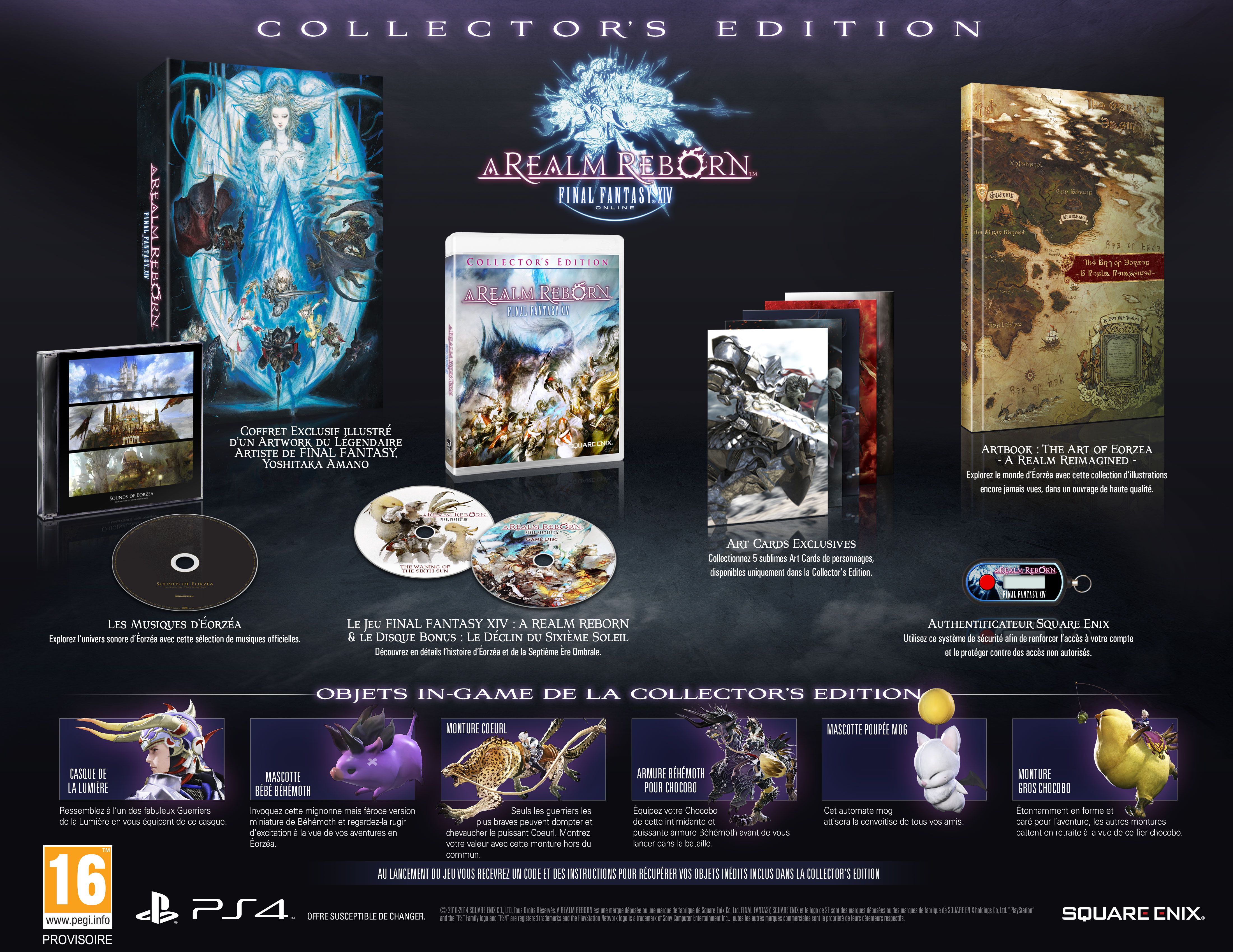 Final Fantasy XIV : A Realm Reborn Collector Edition