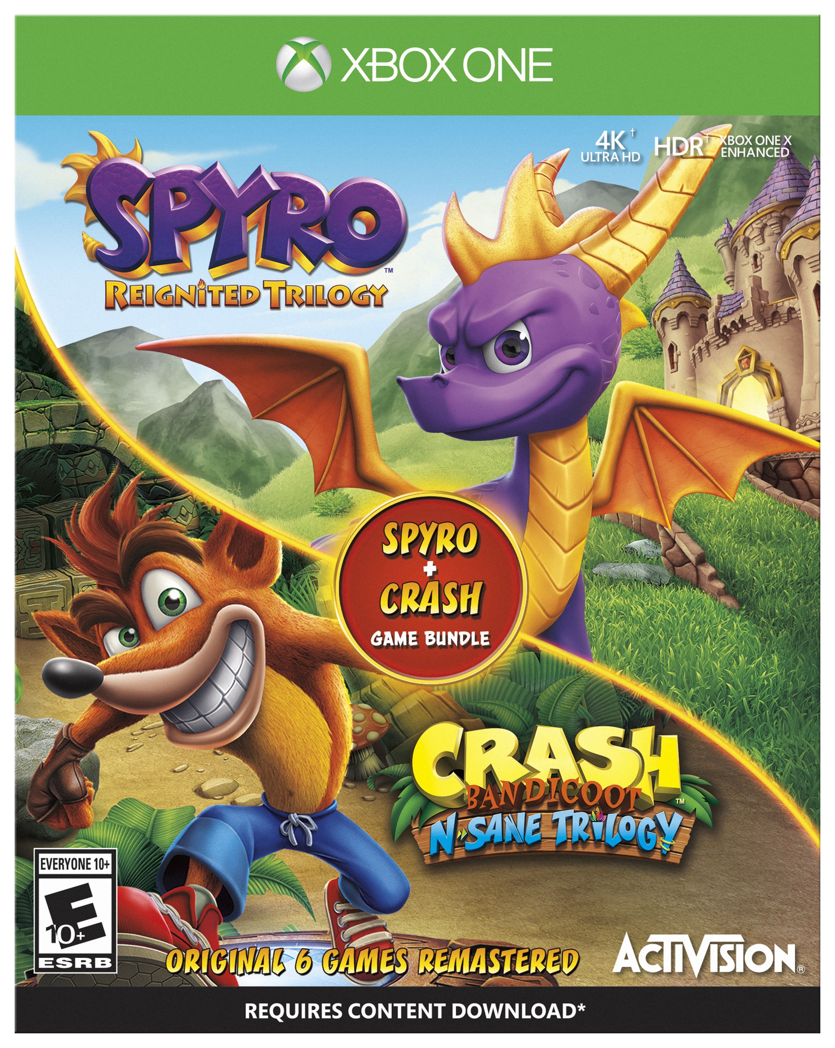 Crash + Spyro Game Bundle