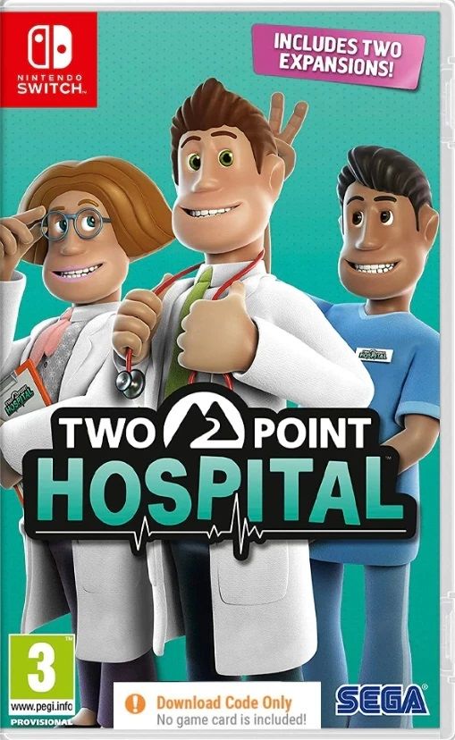 Two Point Hospital (Code-in-a-box)
