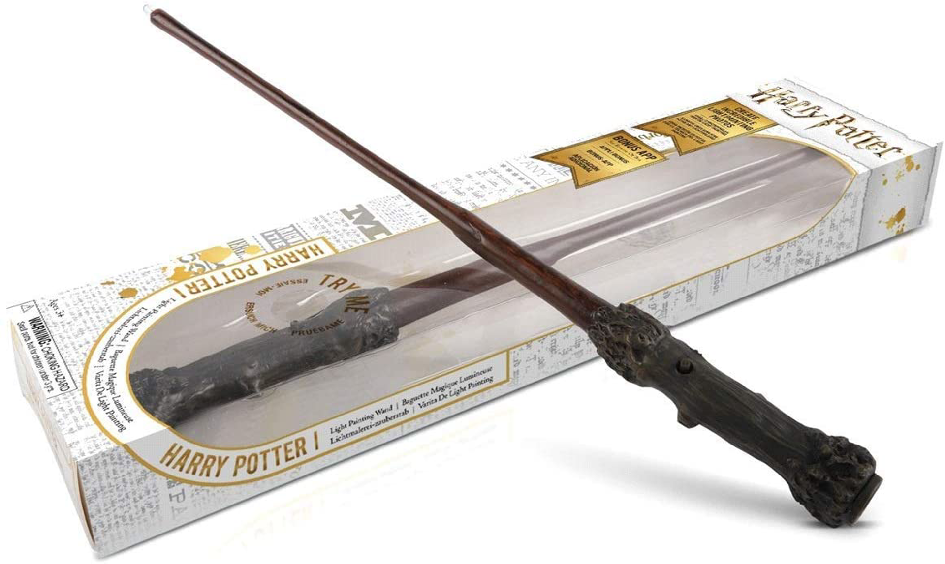 Acheter Wow! Wizarding World - Harry Potter Baguette Peinture Lumineuse - Baguettes  magiques prix promo neuf et occasion pas cher