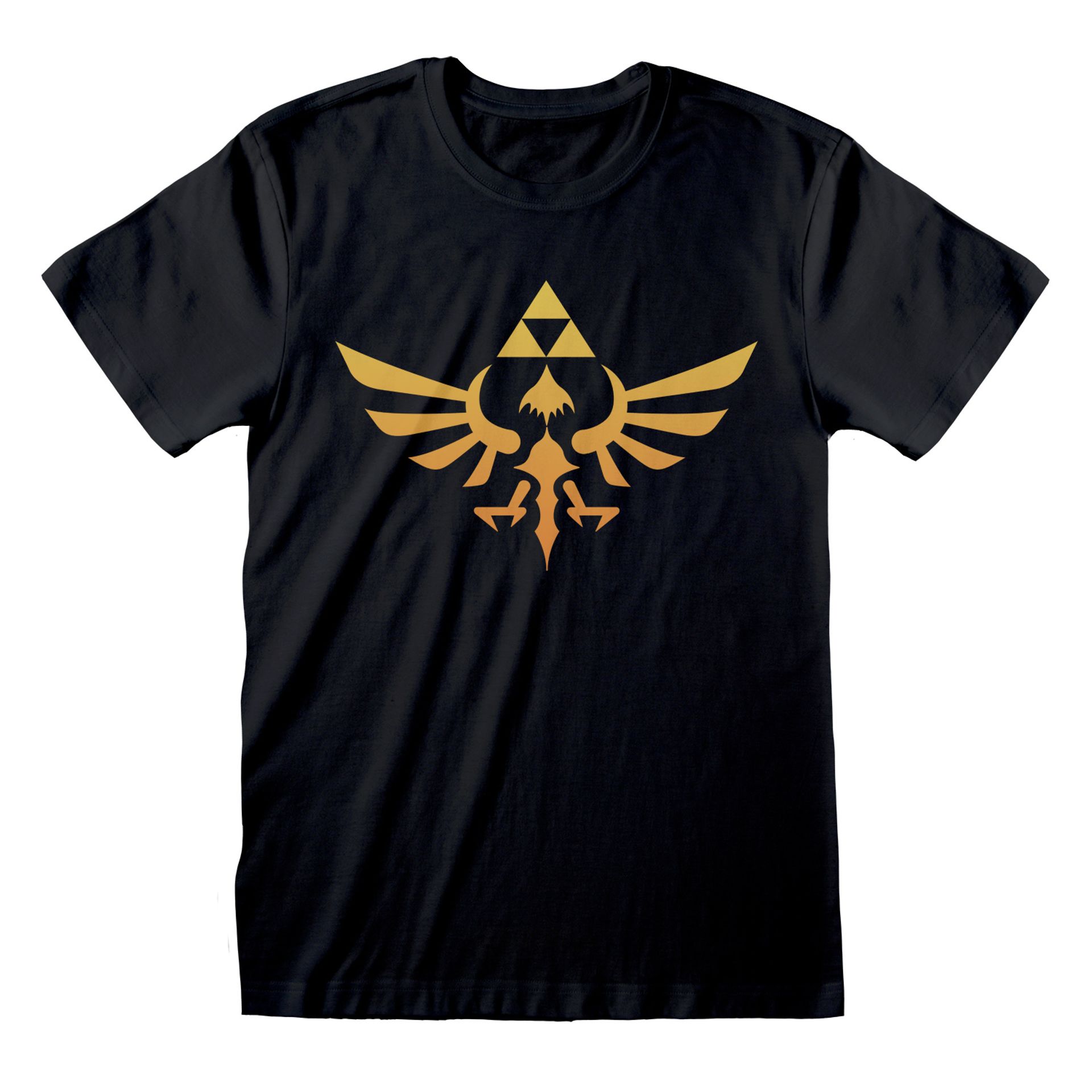 Nintendo - T-Shirt unisexe Noir The Legend of Zelda Logo du Roya