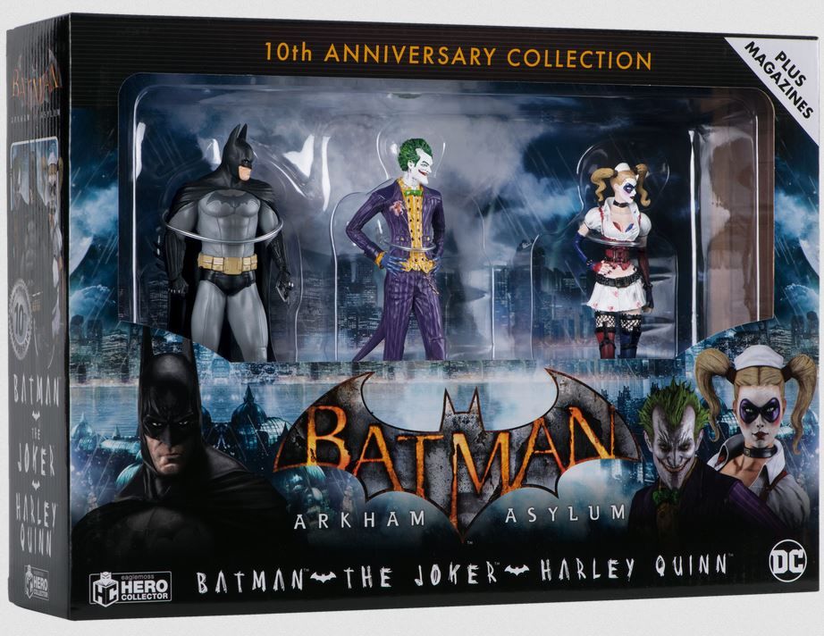 Acheter Batman Arkham Asylum Hero Collection - Pack 3 figurines 1/16 -  Figurines prix promo neuf et occasion pas cher