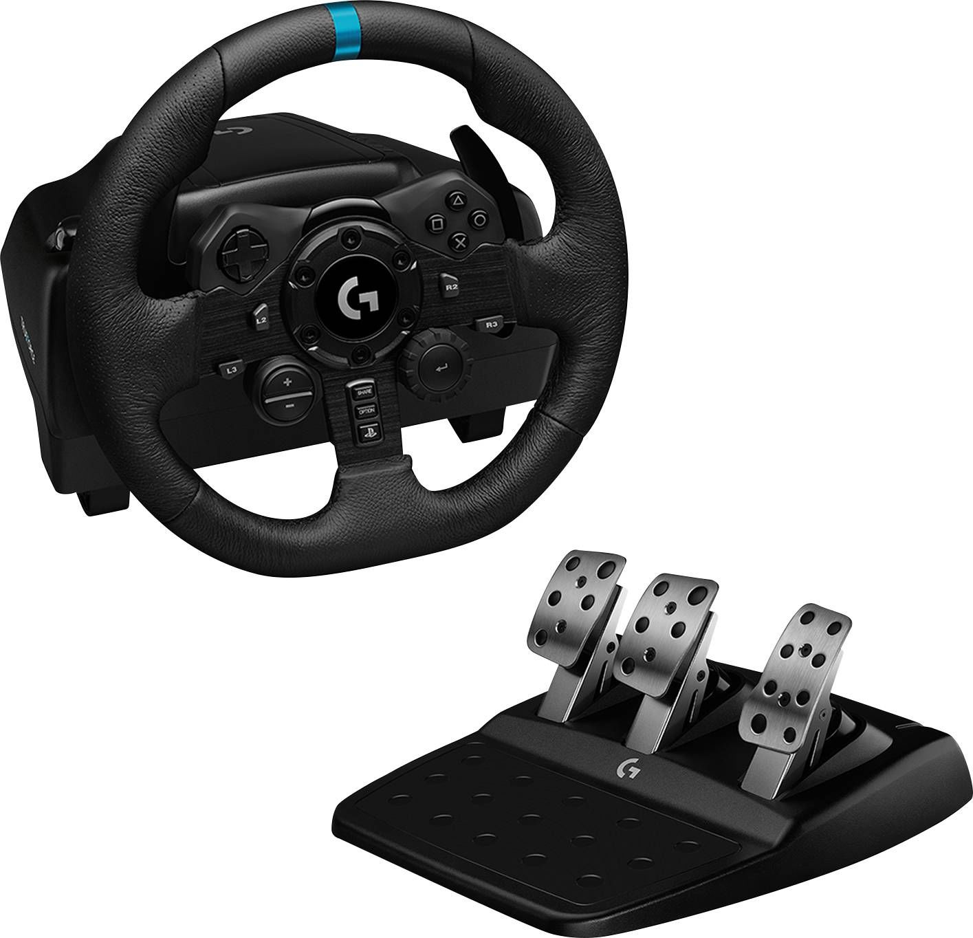 Logitech Gaming G923 Steering wheel USB PlayStation 5, PlayStati