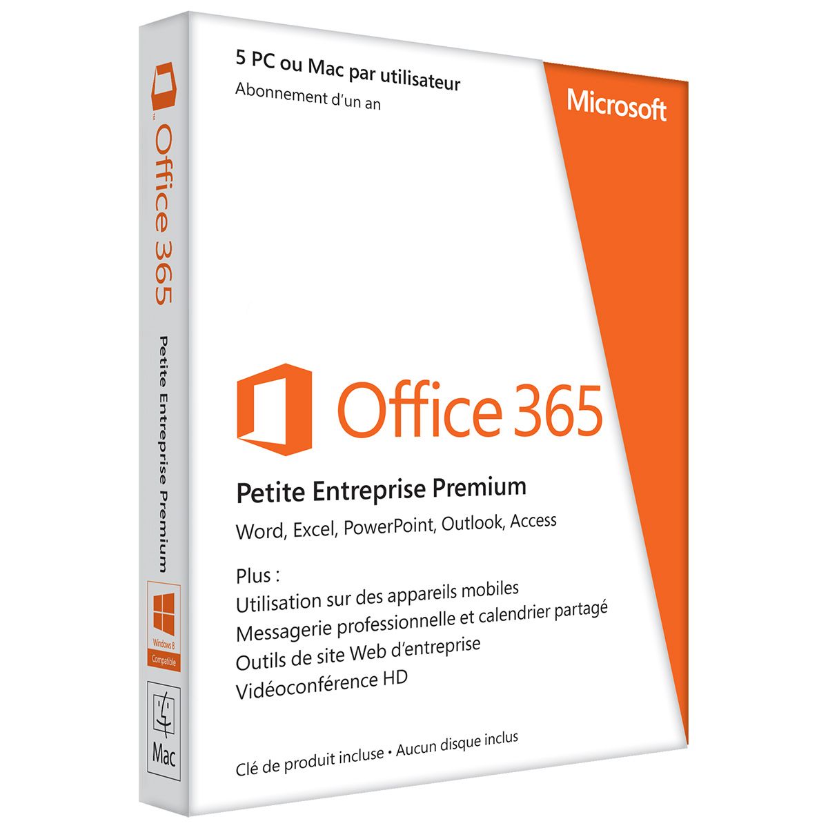 Acheter Microsoft Office 365 Famille 5 PC/Mac - Cartes de recharge